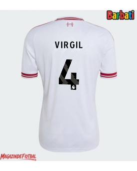 Liverpool Virgil van Dijk #4 Tricou Fotbal Replică 2026-27 Barbati Deplasare Liverpool Virgil van Dijk #4 Tricou Fotbal Replică 2026-27 Barbati Deplasare
